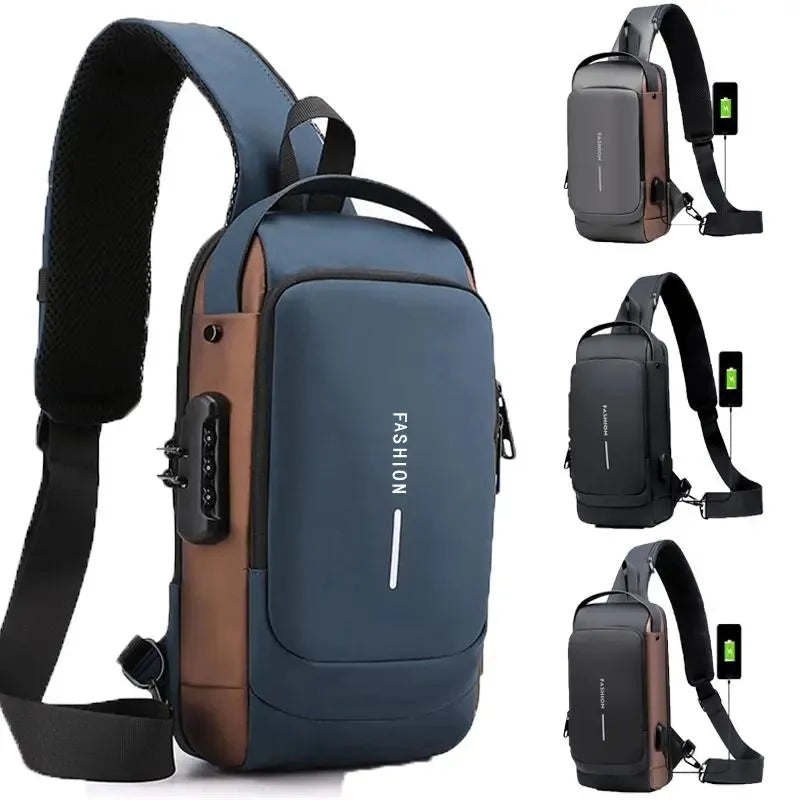 Anti-Theft USB Backpack – Laptop Bag with Charging Port