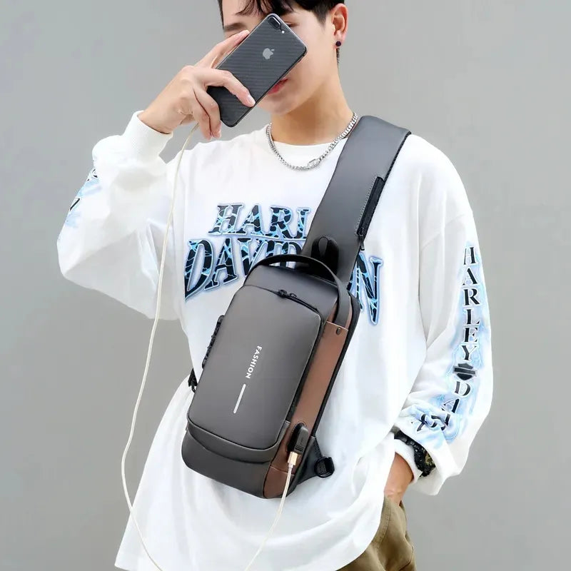 Anti-Theft USB Backpack – Laptop Bag with Charging Port