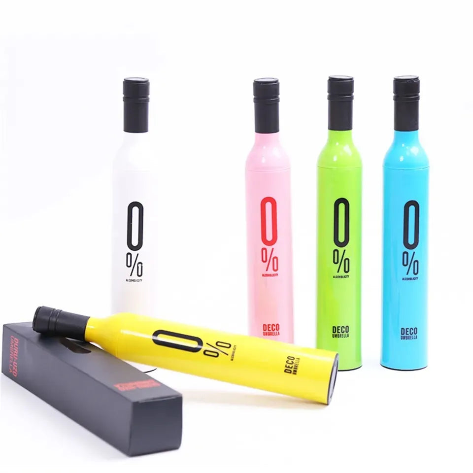 Bottle-Style Folding Umbrella – Compact & Portable