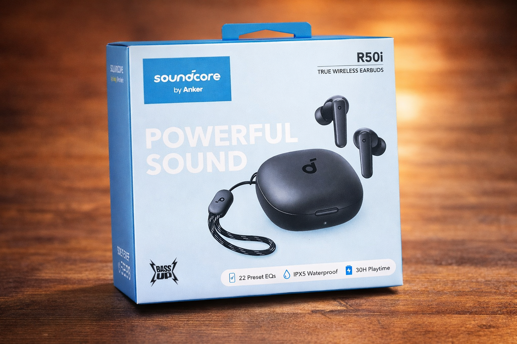 Anker Soundcore R50i Wireless Earbuds – Deep Bass | 30H