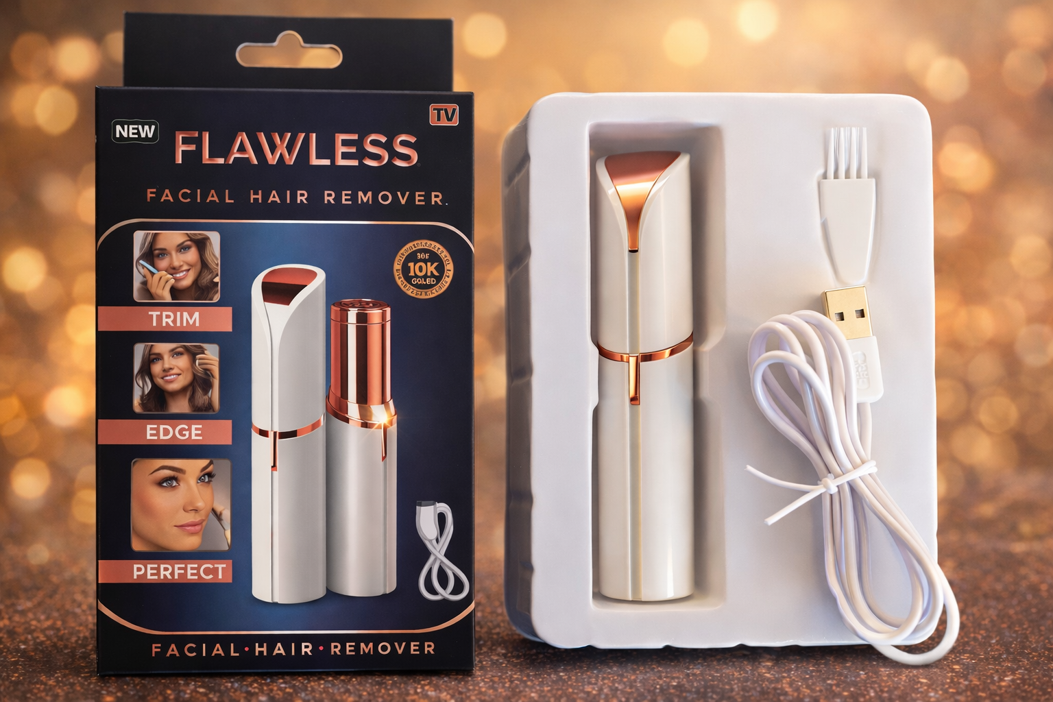 Flawless Rechargeable Facial Hair Remover