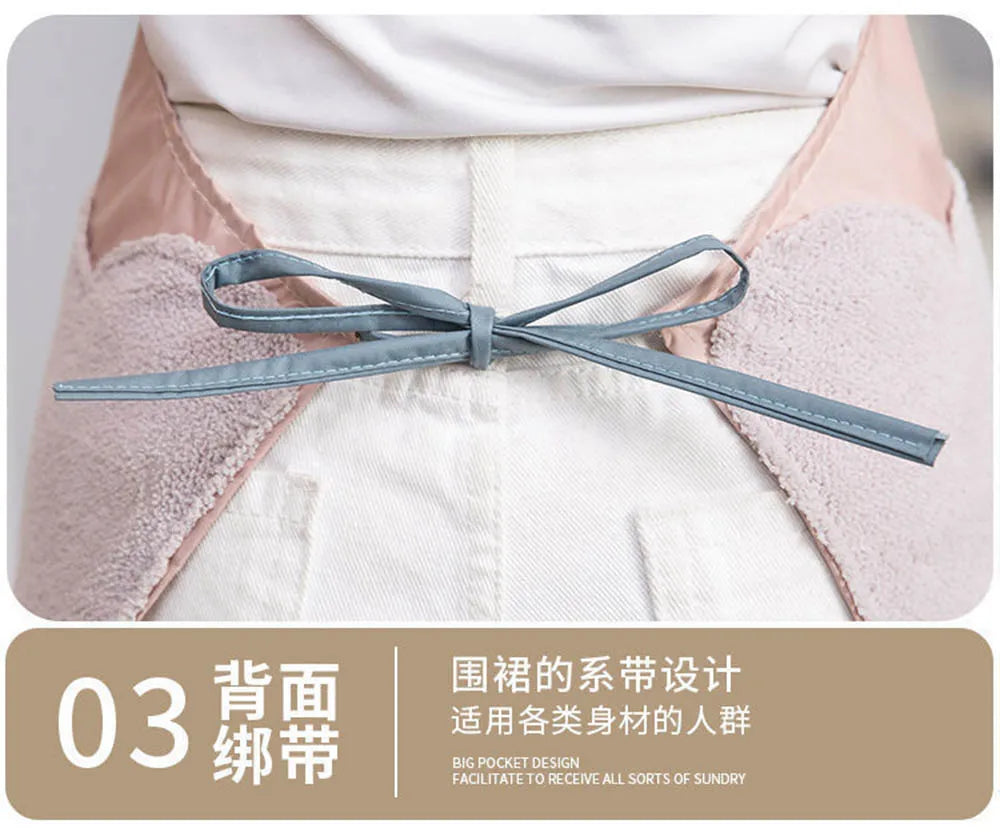 Kitchen Apron – Waterproof & Oil-Resistant Cooking Apron