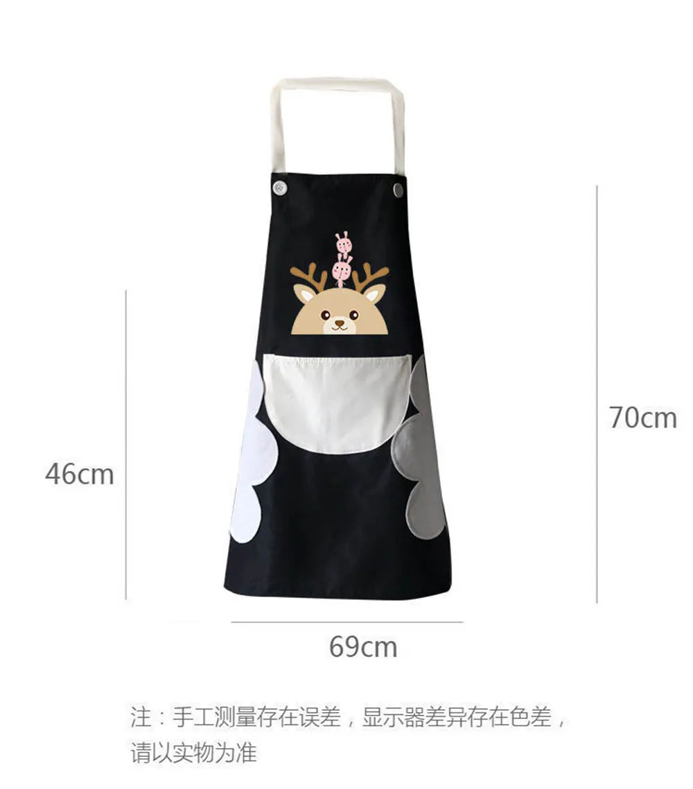Kitchen Apron – Waterproof & Oil-Resistant Cooking Apron