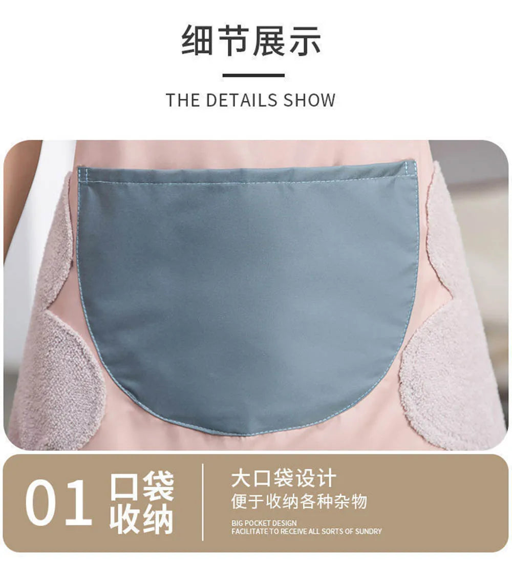 Kitchen Apron – Waterproof & Oil-Resistant Cooking Apron