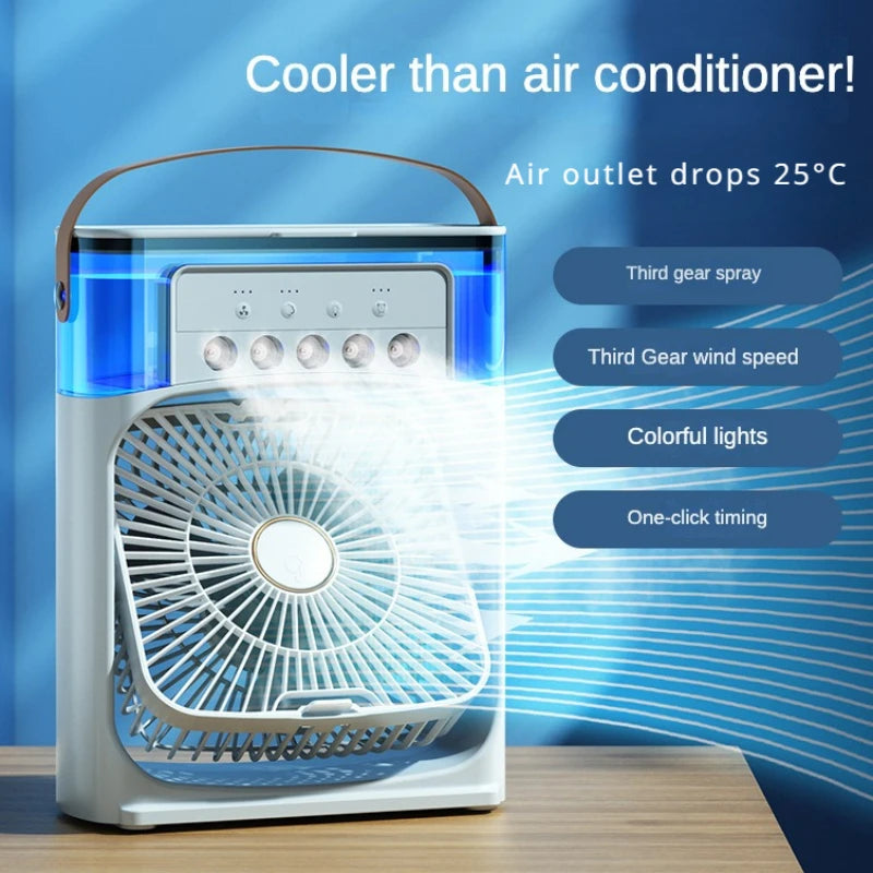 3-in-1 Multifunction Air Cooler – Portable Personal Cooling