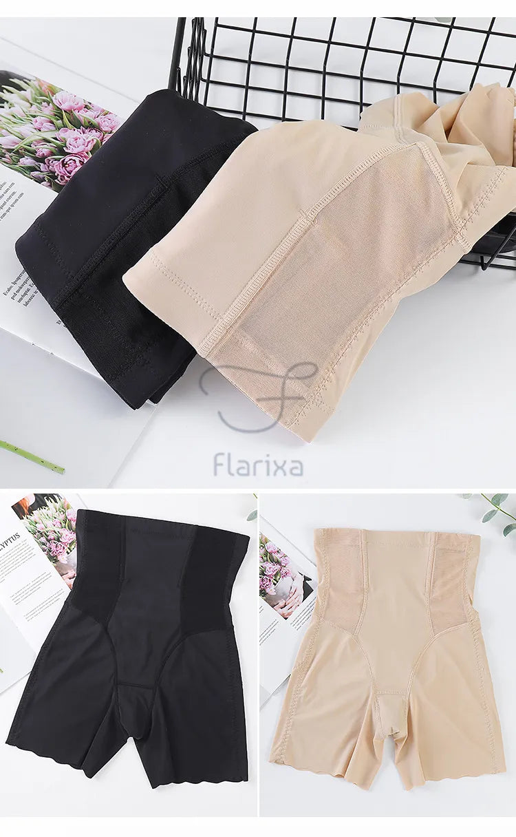 Flarixa™ 3-in-1 Safety Shorts Shaper – Tummy Control & Hip Lifter