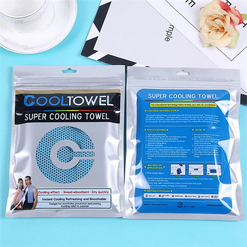 Cooling Bath Towel – Instant Cooling & Sweat Absorption