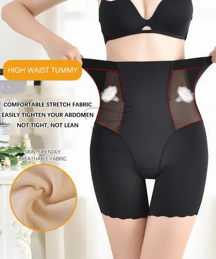 Flarixa™ 3-in-1 Safety Shorts Shaper – Tummy Control & Hip Lifter
