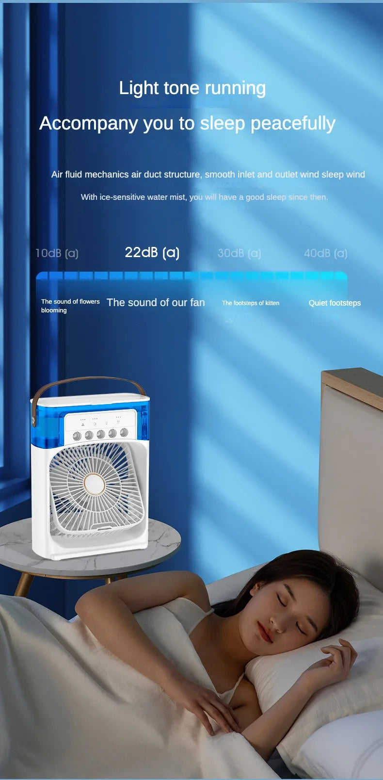 3-in-1 Multifunction Air Cooler – Portable Personal Cooling
