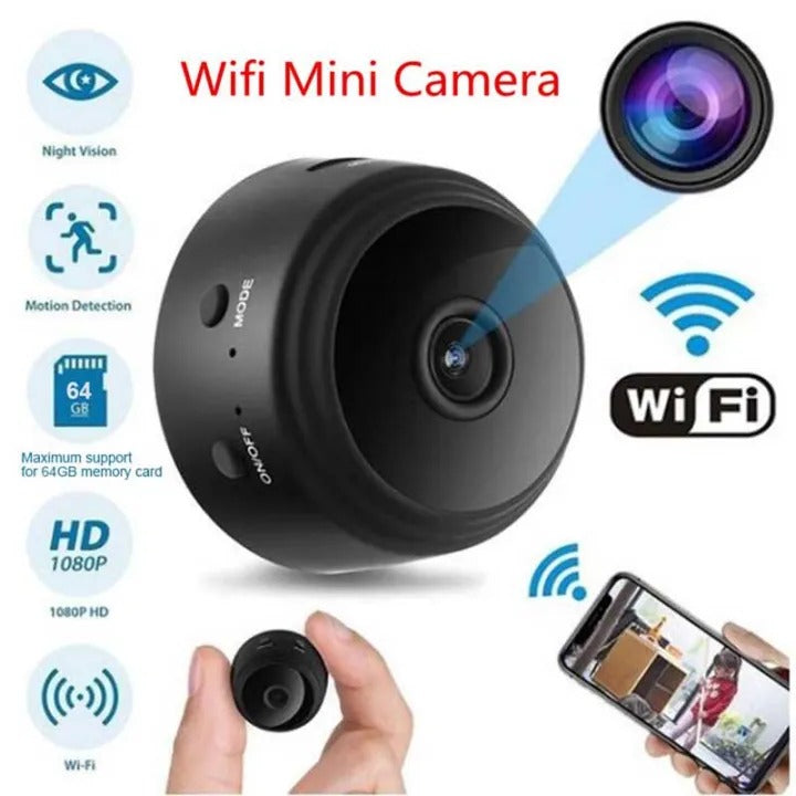 A9 Mini Wireless Security Camera – HD Night Vision