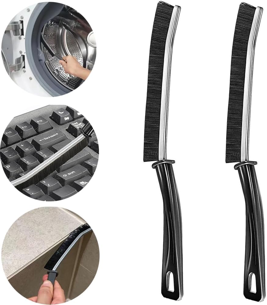 2-Piece Multi-Purpose Long Gap Cleaning Brush