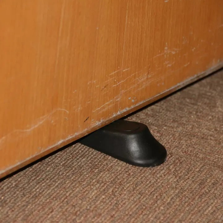 4-Piece Heavy-Duty Door Stopper Set – Non-Slip & Noise Reduction