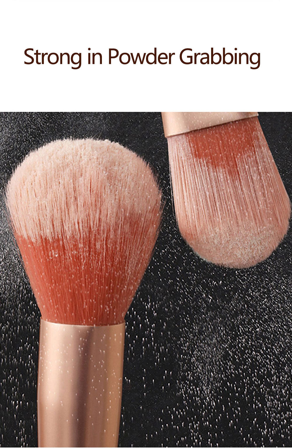 8 Pcs Makeup Brush Set