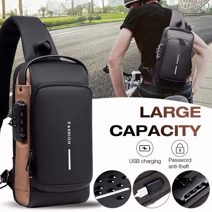 Anti-Theft USB Backpack – Laptop Bag with Charging Port