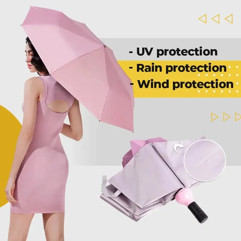 Bottle-Style Folding Umbrella – Compact & Portable