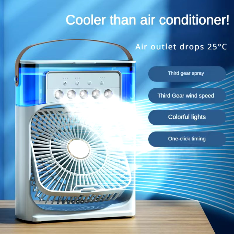 3-in-1 Multifunction Air Cooler – Portable Personal Cooling