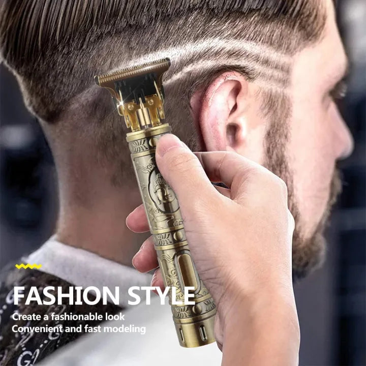 Vintage T9 Men’s Hair Trimmer – Professional Cordless Clipper