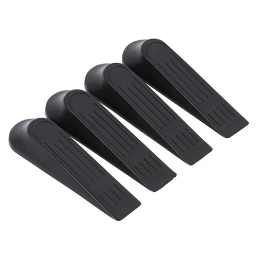 4-Piece Heavy-Duty Door Stopper Set – Non-Slip & Noise Reduction