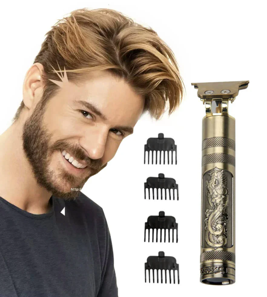 Vintage T9 Men’s Hair Trimmer – Professional Cordless Clipper