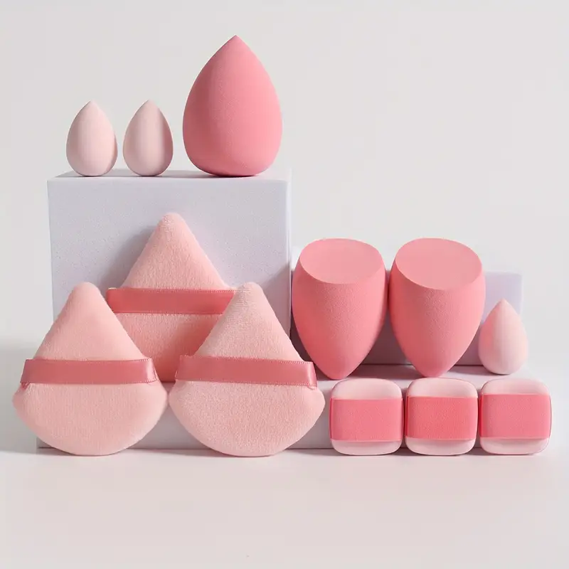 12-Piece Makeup Sponge Set – Flawless Blending & Application