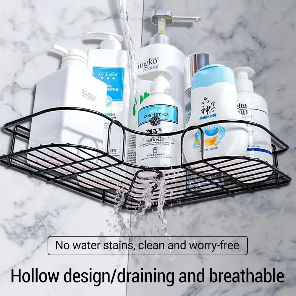 Nordic Style Wall-Mounted Suction Cup Shelf (Kitchen & Bathroom)