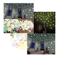 100-Piece Glow Star Wall Stickers – Kids Room Decor