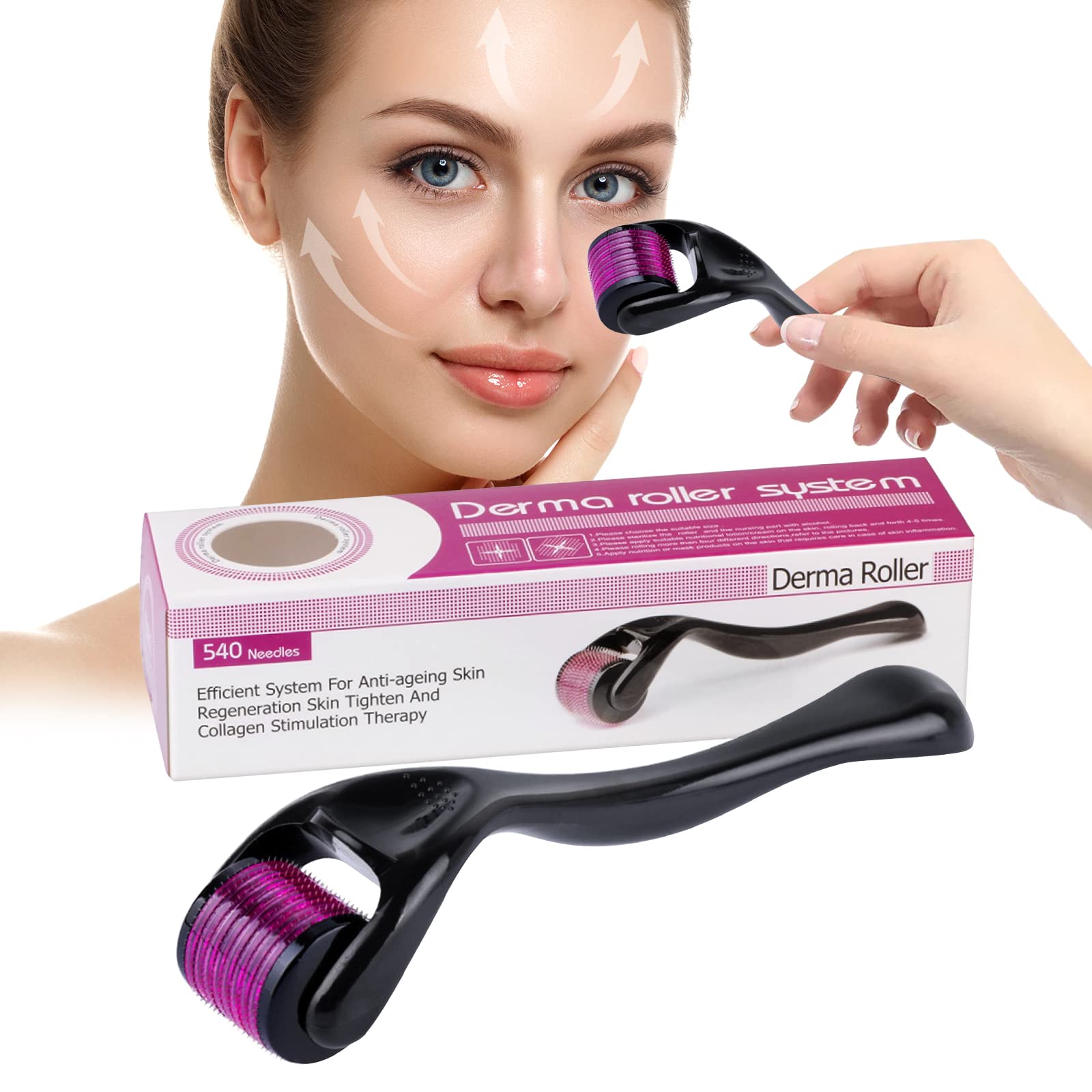 Derma Roller DRS – Microneedling Tool for Skin & Hair Growth