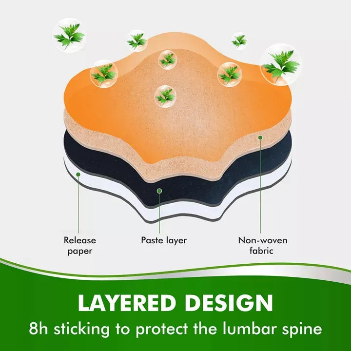SaluVera™ Pain Relief Lumbar Patch (10-Piece Box) – Back & Muscle Support