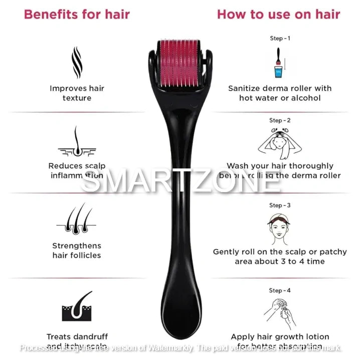 Derma Roller DRS – Microneedling Tool for Skin & Hair Growth